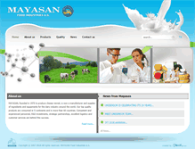 Tablet Screenshot of mayasan.com